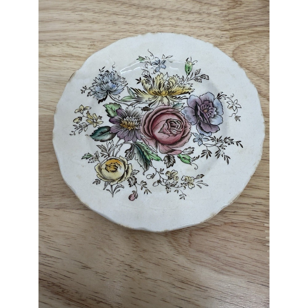 Johnson Brothers Sheraton 6 1/4" Floral Bread &Butter Plate - England #61‎